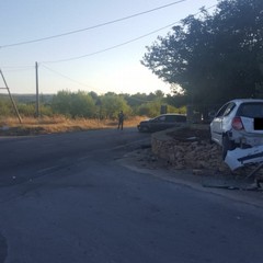 Incidente con feriti sulla provinciale Corato-Castel del Monte