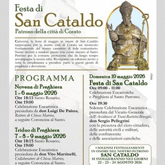 Celebrazioni in onore di San Cataldo 2026