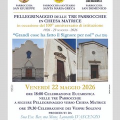 Pellegrinaggio delle tre Parrocchie