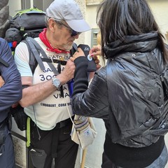 In cammino da Corato a Santiago: Norbert parte per il suo viaggio a piedi