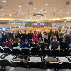 Studenti del liceo classico Oriani di Corato in visita al Parlamento Europeo