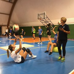 La preparazione atletica della squadra femminile