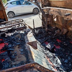 Incendio mezzo agricolo