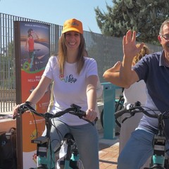 Prima ciclostazione di bike sharing