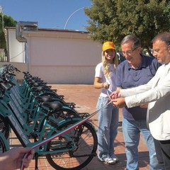 Prima ciclostazione di bike sharing