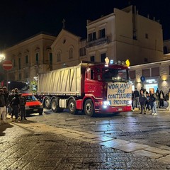 Caro vita, maxi corteo a Corato: agricoltori e lavoratori in piazza
