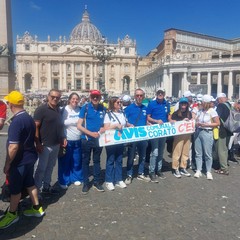 La Delegazione di Avis Corato all’udienza di Papa Francesco