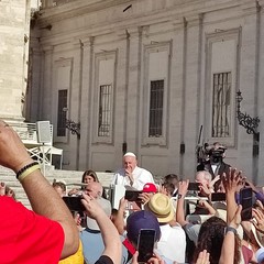 La Delegazione di Avis Corato all’udienza di Papa Francesco