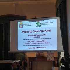 Incontro informativo per il “Patto di Cura 2025-2026”