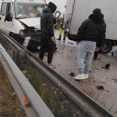 Incidente sulla ex 98 tra Andria e Corato: coinvolti più veicoli