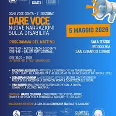 Torna domani a Corato l'iniziativa "Ogni voce conta"