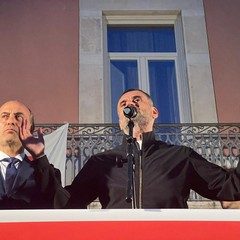Ieri il comizio di Corrado De Benedittis con Antonio Decaro