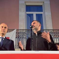 Ieri il comizio di Corrado De Benedittis con Antonio Decaro