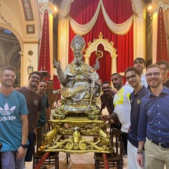 Intronizzato il busto argenteo di San Cataldo