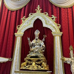 Intronizzato il busto argenteo di San Cataldo
