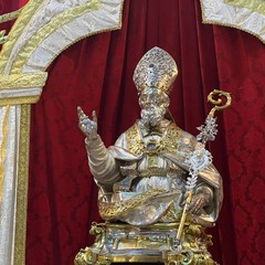 Intronizzato il busto argenteo di San Cataldo
