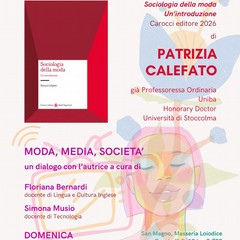 A Corato un incontro dedicato alla sociologia della moda