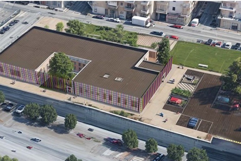 Asilo comunale in via Lago di Viti