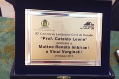 Il Concorso Letterario "Cataldo Leone" compie 10 anni
