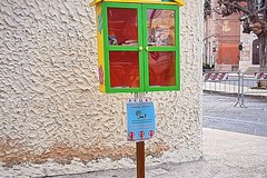 La Little Free Library inaugurata in Piazza Vittorio Emanuele
