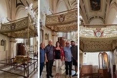 Il Baldacchino di San Cataldo torna a splendere nella Chiesa Matrice