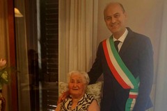 Il sindaco di Corato festeggia i 100 anni della signora Maria Lobascio