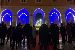 Nel chiostro del comune di Corato il presepe artistico curato dalla Pro Loco Quadratum
