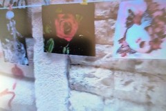 Acquerelli in fiore trasforma il borgo antico  in una galleria d'arte a cielo aperto