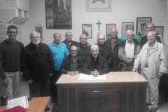 La deputazione maggiore di San Cataldo accoglie don Gino De Palma