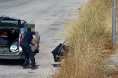 Abbandono rifiuti a Corato: il video diffuso da SANB