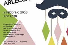 Il Carnevale di Arlecchino si festeggia in Biblioteca