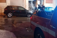 Incendio d'auto in via Meda: secondo rogo a Corato in 24 ore