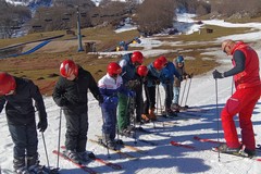 Corato in sci...la scuola in pista