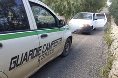Ritrovata Fiat Punto rubata: operazione delle guardie campestri di Corato