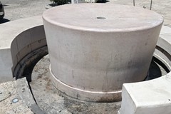 La fontana a singhiozzo di piazza Di Vagno