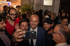 Comizio di ringraziamento del Sindaco De Benedittis
