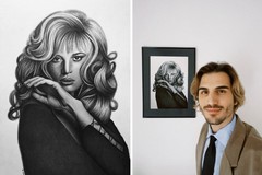 L'artista di Corato Luigi Gabriele tra i protagonisti di una mostra romana dedicata a Monica Vitti