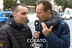 Cristiano Militello strappa un sorriso ai coratini e all'Italia