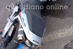 Cade con la moto sulla strada provinciale 231: 20enne in ospedale