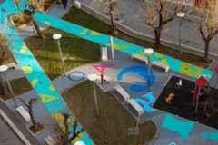A Corato l'inaugurazione della "Panchina rosa"