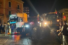 Caro vita, ieri maxi corteo a Corato: agricoltori e lavoratori in piazza. «Il problema riguarda tutta la città» - FOTO
