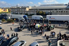 Riprende a Corato la protesta di agricoltori e autotrasportatori. In piazza anche gli studenti