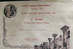 Il  liceo Oriani sul gradino piu’ alto del podio al certamen horatianum 2026
