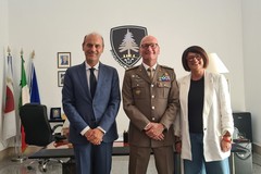 Anche Corato saluta il Generale Paolo Dalle Vedove della Brigata Pinerolo