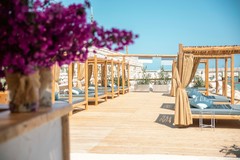 Al lido “La Conchiglia" di Bisceglie «accompagniamo turisti e clienti fino alla fine dell’estate»