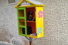 La “Little free library” nuovamente nelle mani dei vandali