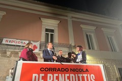 "La città che verrà": ieri il comizio di Corrado De Benedittis con Antonio Decaro