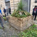 Via le palme da Via Duomo. Strada chiusa fino al 9 dicembre