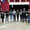 La Polisportiva Kombat Volley  consegna rete da pallavolo a  I.C.S.  "Imbriani Piccarreta "