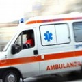Scontro frontale in via Castel del Monte, due feriti